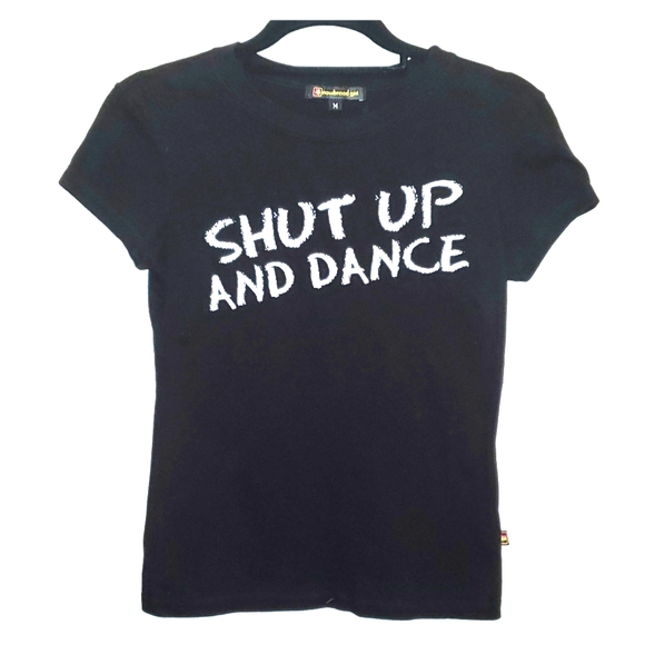 Vintage Graphic Tee - "Shut Up and Dance" logo - Picture 1 of 3